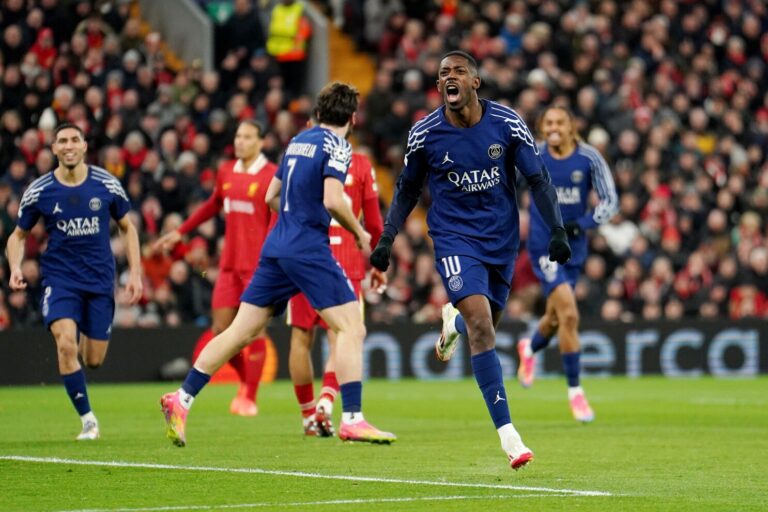 Liverpool v Paris Saint-Germain - UEFA Champions League - Round of 16 - Second Leg - Anfield